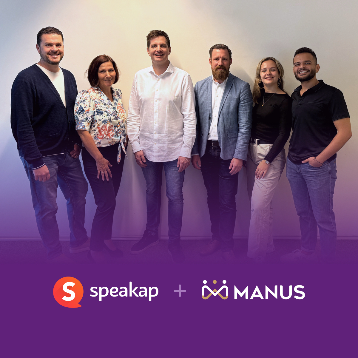 Speakap & MANUS slaan handen ineen